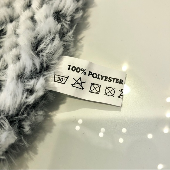 Polyester Scarf, Blue - Picture 5 of 6